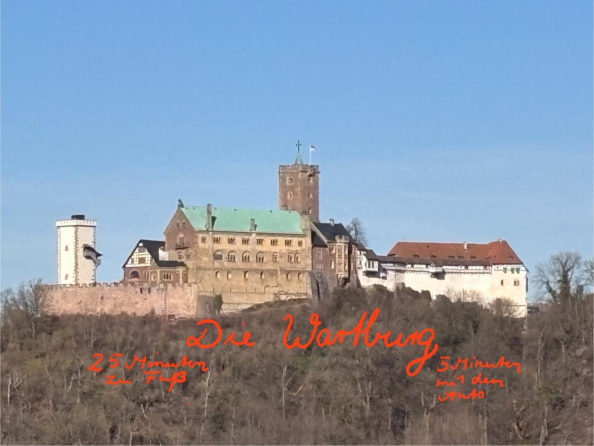Zentral Gelegenes Apartment Am Fusse Der Wartburg ไอเซนัค ภายนอก รูปภาพ